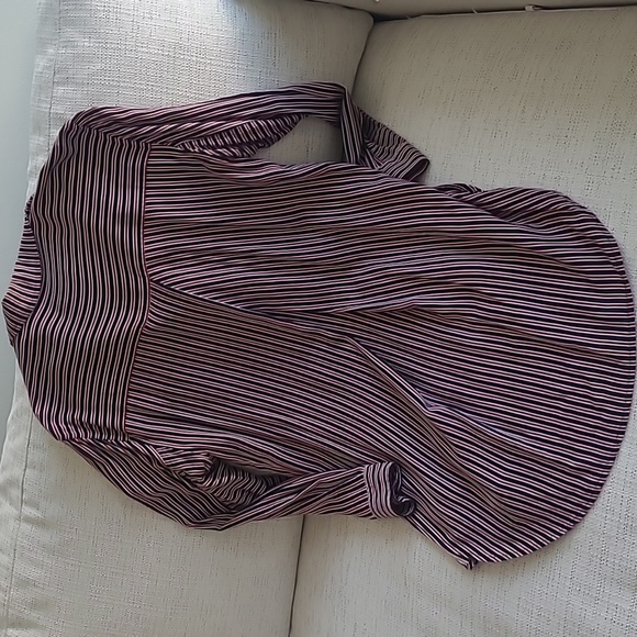 Long Striped Button Shirt from Anthropologie - Picture 4 of 6
